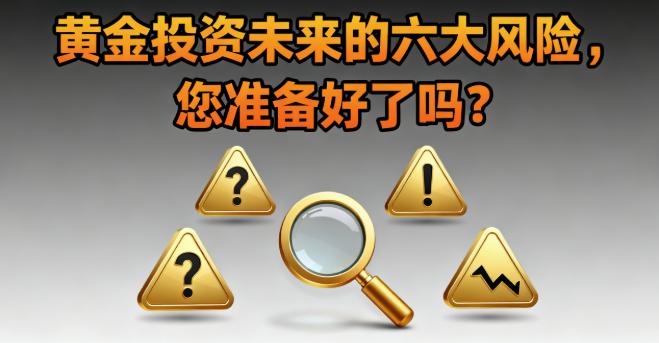 黄金投资未来的六大风险，您准备好了吗？