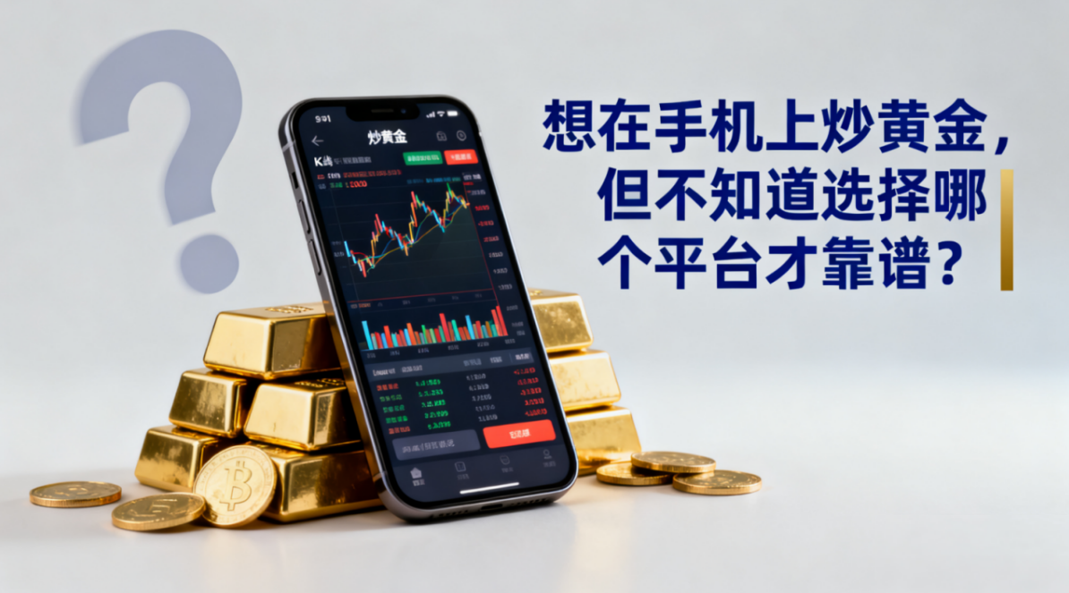 想在手机上炒黄金,但不知道选择哪个平台才靠谱?