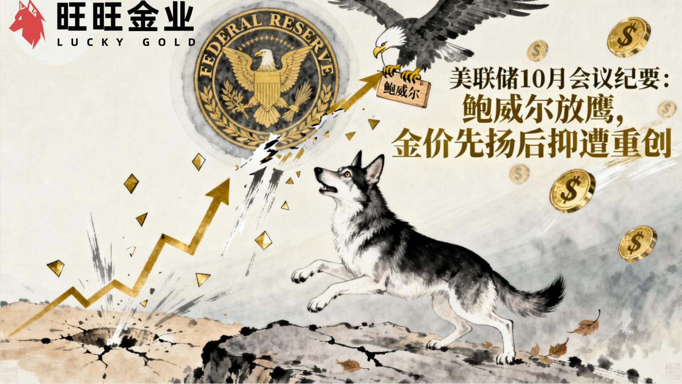 美联储10月会议纪要：鲍威尔放鹰，金价先扬后抑遭重创