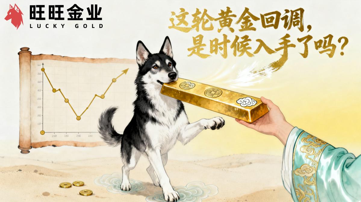 这轮黄金回调，是时候入手了吗？